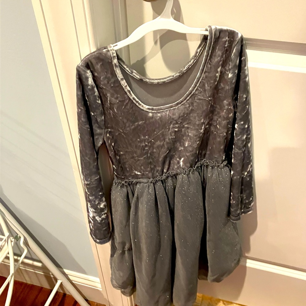 Velvet holiday dress